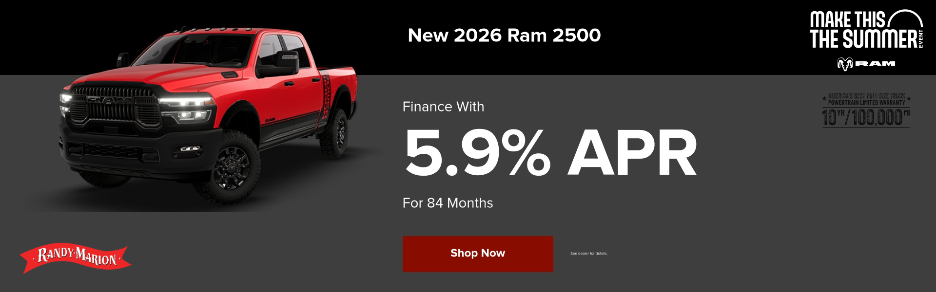 2026 Ram 2500 5.9%
