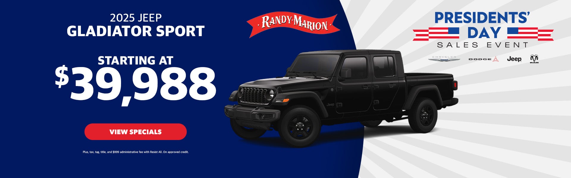 February Gladiator Sport Offer